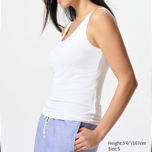 Uniqlo Airism Bra Top White Size M